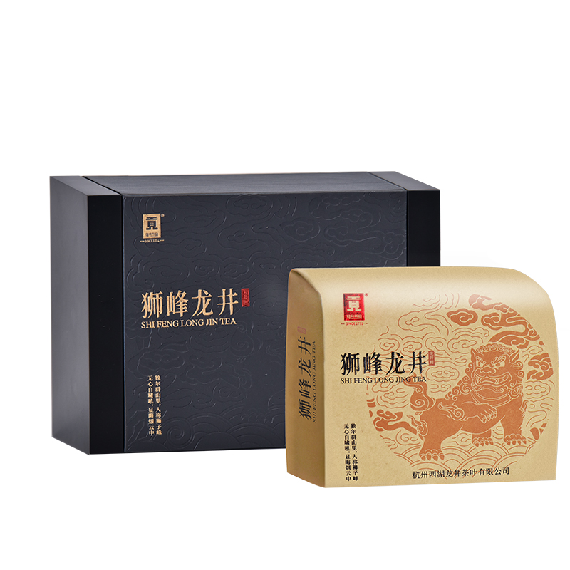 门店产品：狮峰龙井/狮皇系列/狮皇纸包礼盒250g